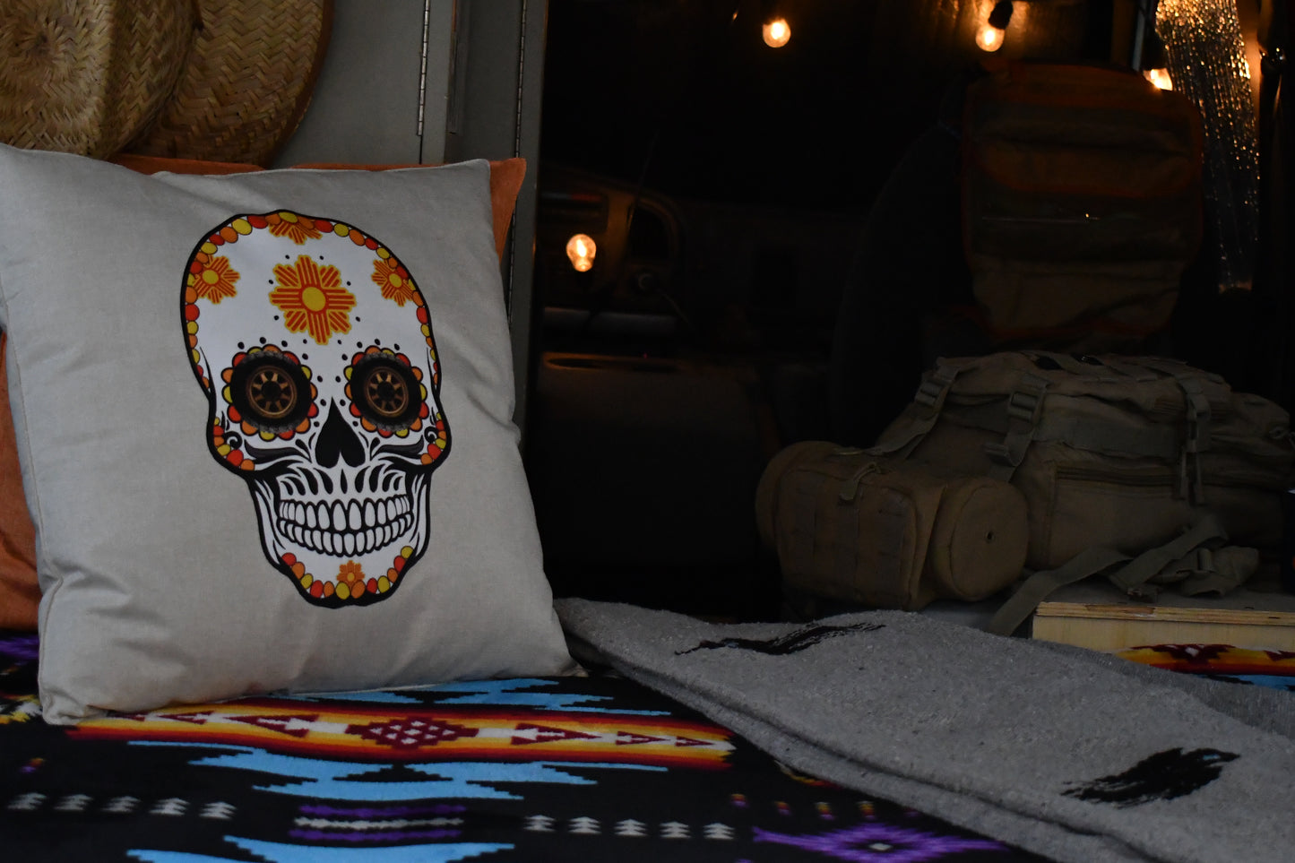 Sugar Skull Pillowcase