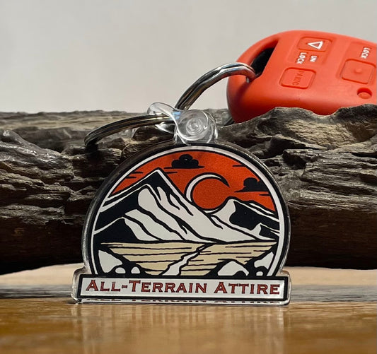 mountain key chain