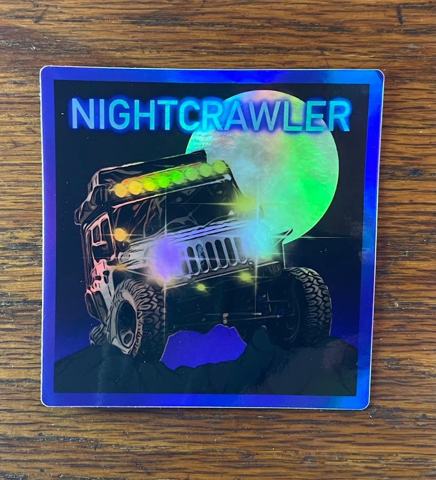 Jeep Rubicon Nightcrawler sticker