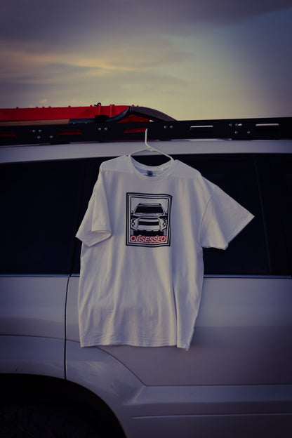 Obey Obsessed Toyota 4runner white shirt